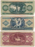 1949. 10Ft "A 010" + 20Ft "C 683" + 100Ft "B 521" T:F-VG 
Adamo F3, F...