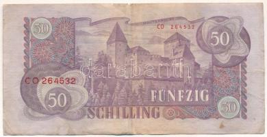 Ausztria 1962. 50Sch "CO 264532" T:F erős papír
Austria 1962. 50 Schilling "CO 26453...