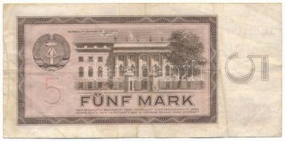 Német Demokratikus Köztársaság 1964. 5M "CC 906496" T:F
German Democratic Republic 1964. ...