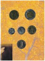 Finnország 1994. 10p - 10M (5xklf) forgalmi sor + "August Fredrik Soldan" Cu-Ni zseton sze...