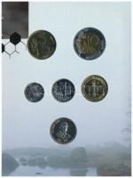 Finnország 1995. 10p - 10M (5xklf) forgalmi sor + "Conrad Lihr" zseton szettben, karton dí...