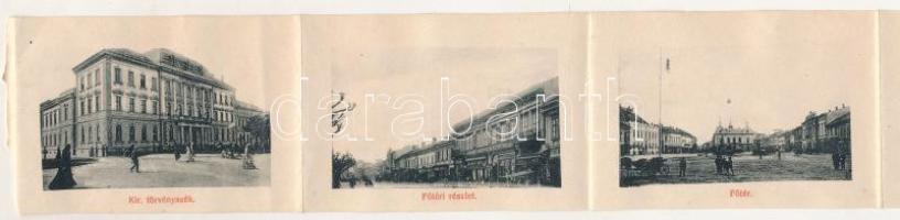 1912 Máramarossziget, Sighetu Marmatiei; 100 év múlva - a jövőben montázs. Berger Miksa kiadása, lep...