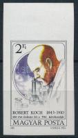 1982 Robert Koch vágott ívszéli bélyeg