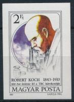 1982 Robert Koch vágott bélyeg