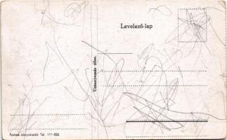 Igazságban az erő! Mátyás király 500 éves jubileuma 1943, képeslapfüzetből. Farkas könyvkiadó / King...