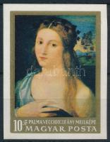 1968 Festmény IV. blokkból kivágott bélyeg