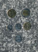 Finnország 1999. 10p-10M (5xklf) forgalmi sor + "Rahapaja oy - Finn Pénzverde" zseton kart...