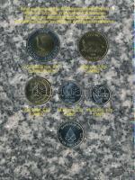 Finnország 1999. 10p-10M (5xklf) forgalmi sor + "Rahapaja oy - Finn Pénzverde" zseton kart...