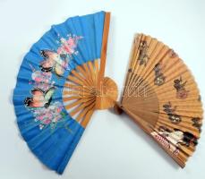 8 darab klf legyező, jó állapotban