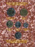 Finnország 1999. 10p-10M (5xklf) forgalmi sor + "Rahapaja oy - Finn Pénzverde" zseton kart...