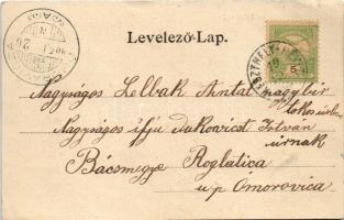 1905 Hévíz, lótusz virág (EB)