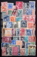 Görögország tétel a klasszikusoktól legalább 700-800 bélyeg 8 lapos közepes Abria berakóban