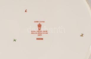 Royal Crown Derby 2451 "Imari Traditional" dísztál, jelzett, hibátlan, d: 27 cm