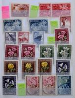 Főleg postatiszta sorok és kevés töredéksor az 50-es, 60-as évekből. Magas katalógusérték!