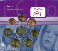 Hollandia 1999. 1c-2E (8xklf) forgalmi összeállítás "Nederland CliniClowns" karton lapon T...