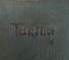 Tornai jelzéssel: Arckép. Olaj, vászon, kartonon. 36x26 cm