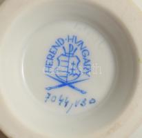 Herendi Viktória mintás váza, jelzett, hibátlan, d: 10 cm, m: 8 cm