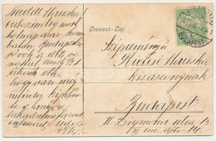 1908 Hortobágy, csikós tanya a Hortobágyon, magyar folklór + "KIRÁLYHÁZA - BUDAPEST" vasút...