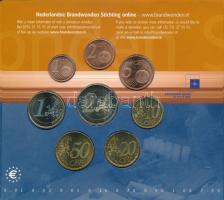 Hollandia 2004. 1c-2E (8xklf) forgalmi összeállítás "Nederlandse Brandwonden Stichting" ka...