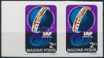 1983 Asztronautikai kongresszus vágott ívszéli pár