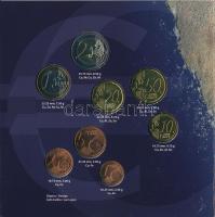 Lettország 2014. 1c-2E (8xklf) forgalmi sor "Latvian coinage" karton lapon T:UNC
Latvia 2...