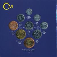 Csehország 1997. 10h-50K (9xklf) forgalmi sor "Česká národní banka" karton lapon T:UNC
Cz...