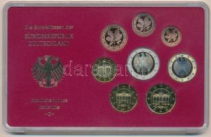 Németország 2003G 1c-2E (8xklf) forgalmi szett műanyag és papírtokban T:PP
Germany 2003G 1 Cent - 2...