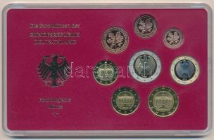 Németország 2003J 1c-2E (8xklf) forgalmi szett műanyag és papírtokban T:PP
Germany 2003J 1 Cent - 2...