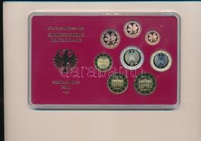 Németország 2003A 1c-2E (8xklf) forgalmi szett műanyag és papírtokban T:PP
Germany 2003A 1 Cent - 2...