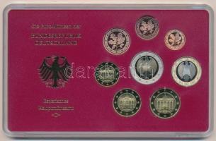 Németország 2003D 1c-2E (8xklf) forgalmi szett műanyag és papírtokban T:PP
Germany 2003D 1 Cent - 2...