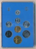 Szlovákia 1993. 10h-10K (7xklf) forgalmi sor + "Körmöcbányai Pénzverde / 1328-1993" fém em...