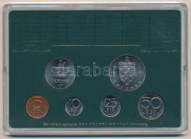 Norvégia 1982. 5ö-5K (6xklf) forgalmi sor műanyag tokban T:UNC
Norway 1982. 5 Öre - 5 Kroner (6xdif...