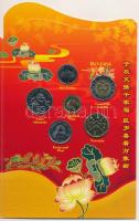 Szingapúr 2008. 10c-5$ (6xklf) forgalmi sor "Hongbao Pack" karton lapon, borítékban T:UNC
...