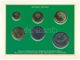 Portugália 1987. 1-50Esc (6xklf) forgalmi sor karton dísztokban T:UNC
Portugal 1987. 1 Escudo - 50 ...