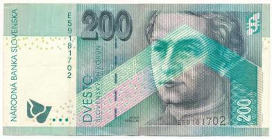 Szlovákia 2002. 200K "E59181702" T:F Slovakia 2002. 200 Korun "E59181702" C:F Krause 41.a