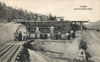 Vulkán mine; Coal transporting railway