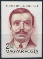 1982 Alpári Gyula vágott bélyeg