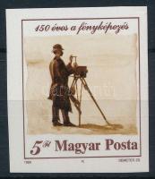 1989 150 éves a fényképezés vágott bélyeg