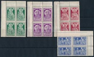 1930 Szent Imre sor ívsarki négyestömbben (néhány elvált fog) (12.000)