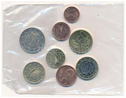 Írország 2006. 1c-2E (8xklf) forgalmi sor műanyag zacskóban "Souvenir of the Irish Coin Fair&qu...