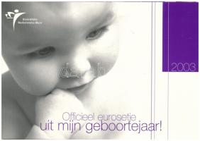 Hollandia 2003. 1c-2E (8xklf) forgalmi sor + "Trappelend van ongeduld ben ik vandaag op deze we...