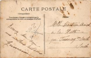 Paris, Boulevard des Capucines / street view with cafe and restaurant terrace, carriages, automobile...