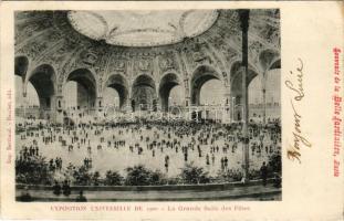 1905 Paris, Belle Jardiniére, Exposition universelle de 1900, La Grande Salle des Fetes. Imp. Bertha...