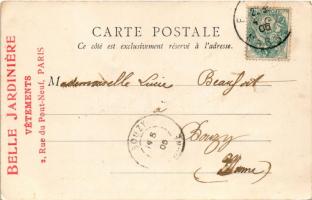 1905 Paris, Belle Jardiniére, Exposition universelle de 1900, La Grande Salle des Fetes. Imp. Bertha...