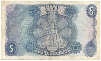 Nagy-Britannia DN (1966-1970) 5P "T23 368573" T:F
Great Britain ND (1966-1970) 5 Pounds &...