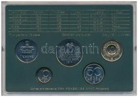 Norvégia 1991. 10ö-10K (5xklf) forgalmi sor műanyag tokban T:UNC
Norway 1991. 10 Öre - 10 Kroner (5...