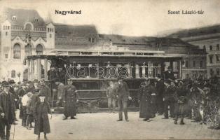 Nagyvárad Saint László square tram