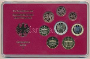 Németország 2004J 1c-2E (8xklf) forgalmi szett műanyag és papírtokban T:PP
Germany 2004J 1 Cent - 2...