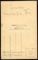 1933 Körmend, magyar katonatiszt számos kitüntetéssel, közte a Vaskorona-rend III. osztálya, német V...