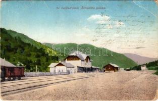 1910 Sveta Lucija-Tolmin, Zelezniska postaja / railway station (EB)